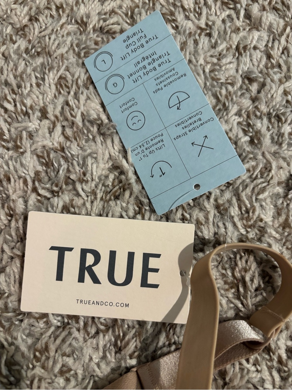 True & Co. Nude Seamless T-Shirt Bra - Picture 4 of 8